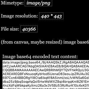 How to convert image file to base64 for <img> tag?