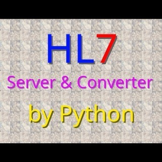 HL7 server and message converter in pure python